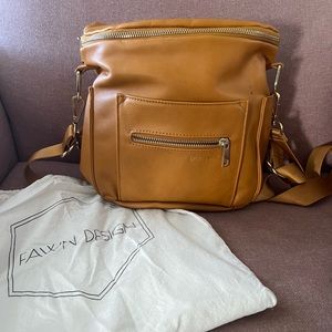 Fawn Design Mini Diaper Backpack-Mustard